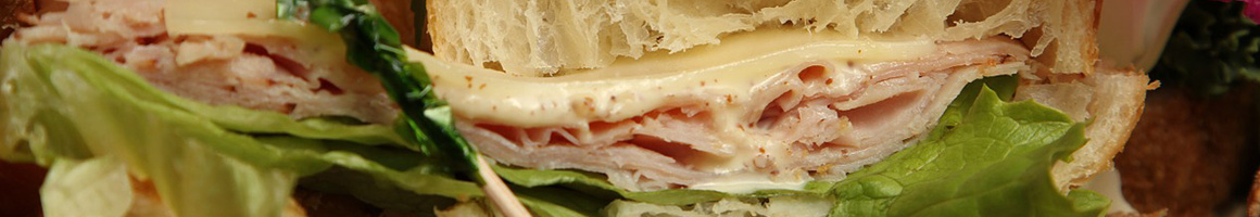 Eating Sandwich Cafe at Bohemeo's restaurant in Houston, TX.